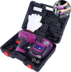 Cric et clé à roue rechargeable 5 Tonnes, Batterie 21 V pour Voiture, SUV & Pick-up