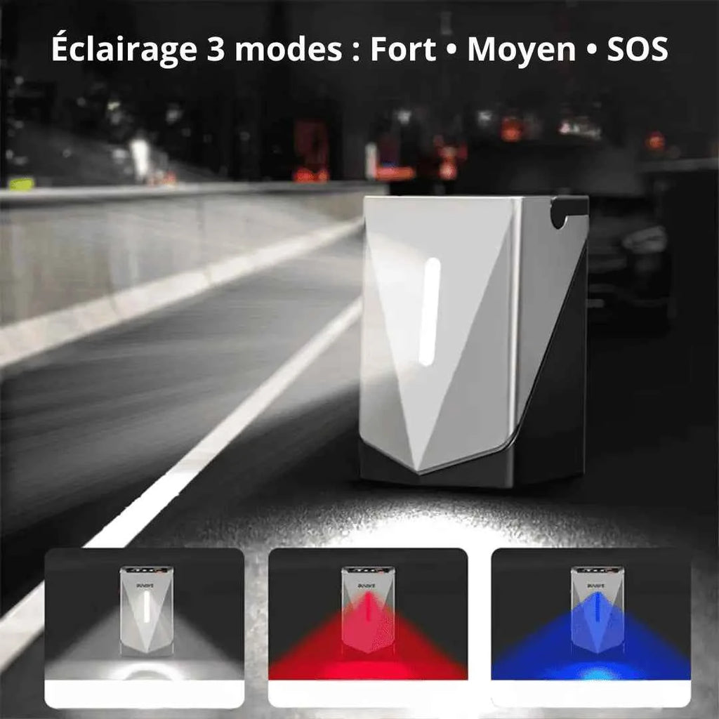 Powerbank Booster de Batterie avec Gonfleur de Pneu – Voiture, Moto & Autres Véhicules