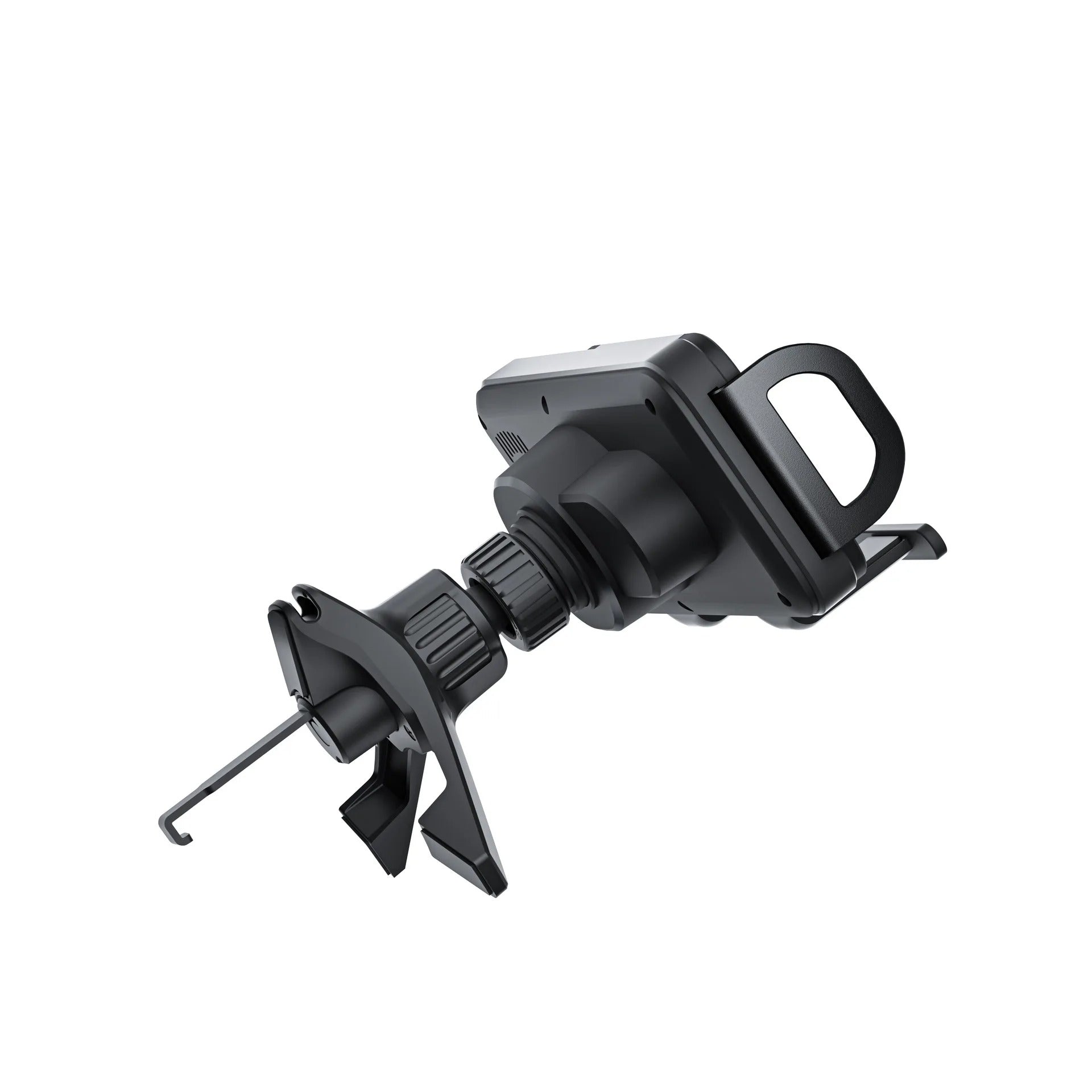 Support de Téléphone Voiture Rotatif Automatique 2-en-1 – Chargeur Sans Fil Rapide 15W - Automa